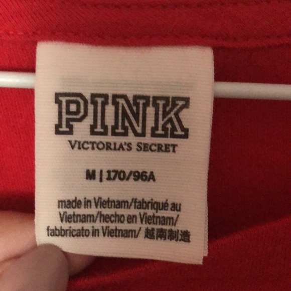 PINK Rose Embroidered Tee - Picture 4 of 4